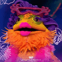 Wave Hello GIF by The Masked Singer UK & The Masked Dancer UK