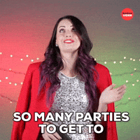 So many parties to get to