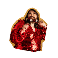 Beard Cabaret Sticker by The Butterfly Club