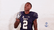Navy Football Marcus Wiggins GIF by Navy Athletics