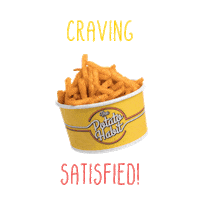 Potato Fries Sticker by ThePotatoHabit_BN