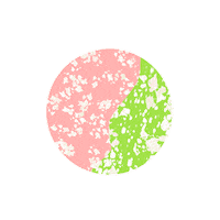 Hutchlondon dot terrazzo hutchlondon katiegillies Sticker