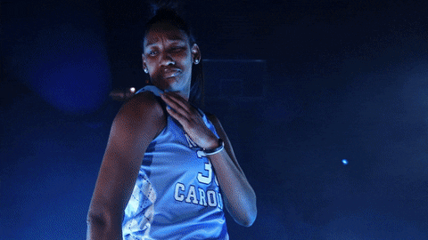 carolina basketball go heels GIF by UNC Tar Heels