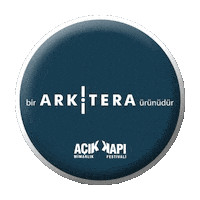 Arkitera Sticker by Unigen Yapı Malzemeleri