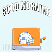 Sleepy Good Morning GIF by Pudgy Penguins