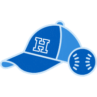 HomeTownTicketing sports baseball softball cap Sticker