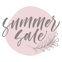 Summer Discount Sticker by The Silver Sixpence Curvy Bridal Boutique