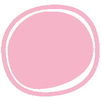Pink Circle Sticker by Joie