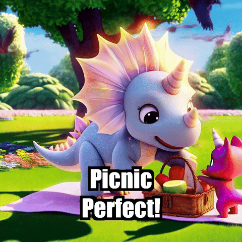 Friends Picnic GIF by Divineasaur