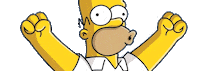 Simpsons Sticker