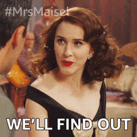 Rachel Brosnahan Prime Video GIF by The Marvelous Mrs. Maisel
