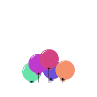 Party Birthday Sticker