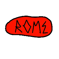 Italian Europe Sticker by Marcel Katz / The Art Plug