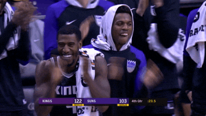 happy pumped up GIF by NBA