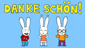 Danke Schön Häschen GIF by Simon Super Rabbit