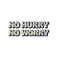 No Worries Text Sticker by 마인드브릿지