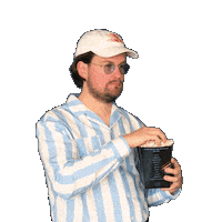 pop popcorn Sticker by Ed Banger Records