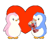 Valentines Day Love Sticker by Pudgy Penguins