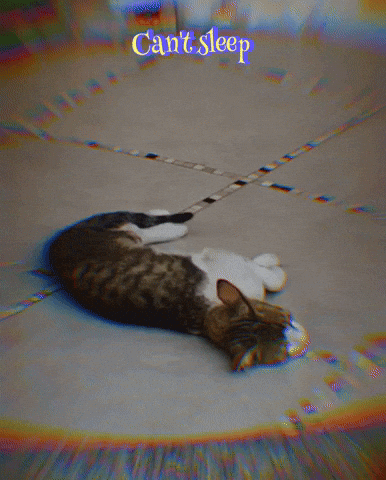Tired Cat GIF by Jawal Games