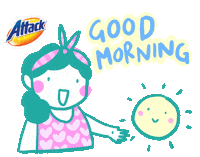 SolusiIbuAttack happy good morning sun morning Sticker