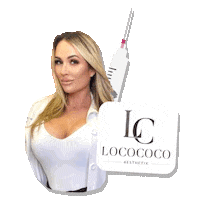 locococoaesthetix lips botox aesthetics lip filler Sticker