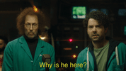 why is he here season 2 GIF by DREAM CORP LLC