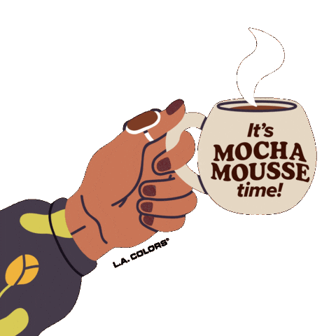 Hot Chocolate Mocha Sticker by L.A. COLORS Cosmetics