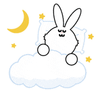 sleepy night Sticker