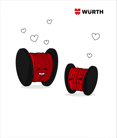 wurthcanadaltd giphyupload love valentines wire GIF