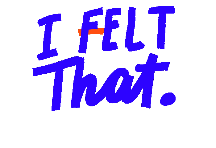 Feels I Know Sticker by eugeniaclara