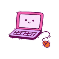 OrnelasDesign happy pink sticker kawaii Sticker