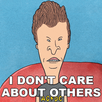 Who Cares Beavis And Butthead GIF by Paramount+