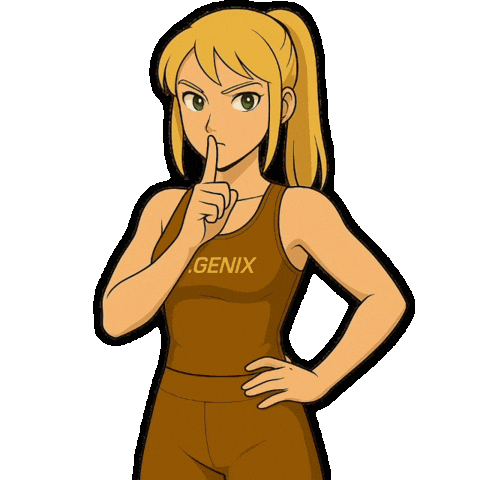 Mouth Sticker by Io.Genix