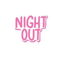 Night Out Party Sticker