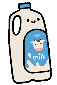 Milk Carton Shake Sticker