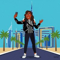 Happy Dubai GIF by World Of Women
