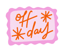 Lockdown Off Day Sticker