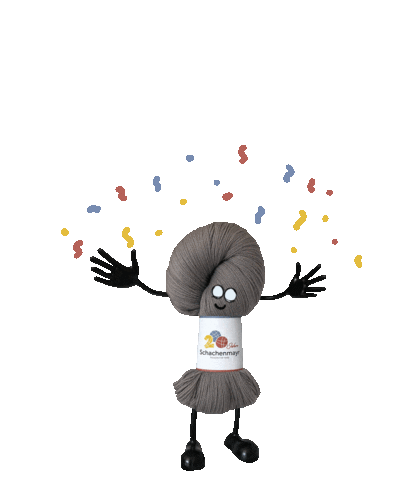 Happy Celebration Sticker by Schachenmayr