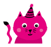 Happy Cat Sticker by T-Systems Multimedia Solutions