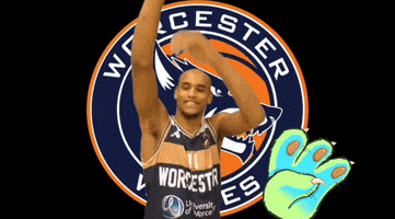 Basketball Raining GIF by Worcester Wolves