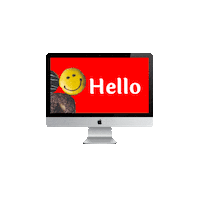 Website Hello Sticker by Flat White Websites