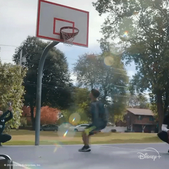 Basketball Jump GIF by Walt Disney Studios