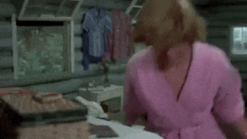 scared friday the 13th GIF
