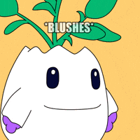 Cutie Blushing GIF by Magic Eden