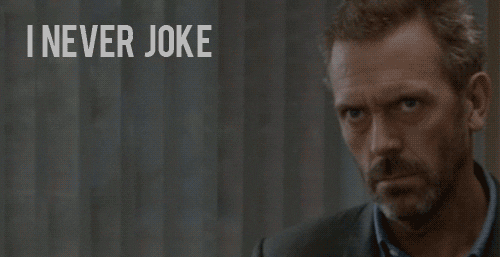 serious house md GIF