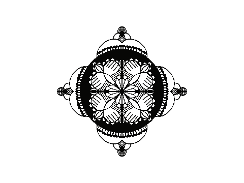 Color Mandala Sticker