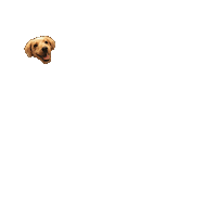 Dog Hello Sticker