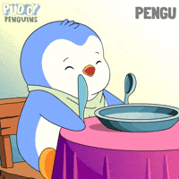 Hungry Lets Eat GIF by Pudgy Penguins