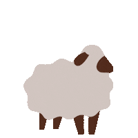 Sheep Sticker by Tui Garden