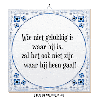 Moment Hoop Sticker by Tegelspreuken.nl
